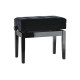 Банкетка для фортепіано GEWA Deluxe Compartment Black High Gloss
