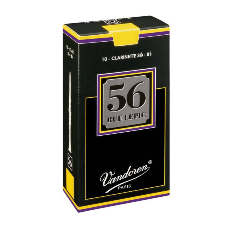 Тростина для кларнета Bb Vandoren Bb Clarinet 56 Rue Lepic 3 1/2+ (10 шт)