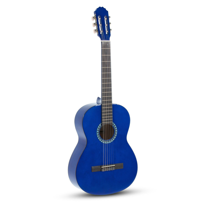 GEWA Basic 4/4 Transparent Blue Класична гітара