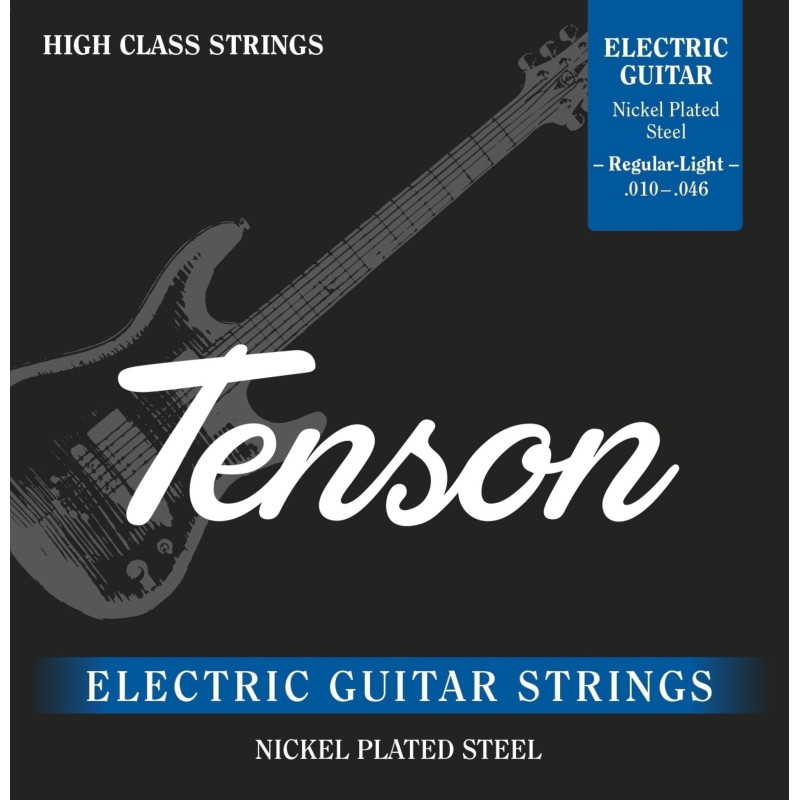 Струни для електрогітари Tenson Nickel Plated Steel, 10-46