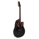 OVATION Celebrity Elite CE44 Mid Cutaway Black Акустична гітара з датчиком
