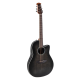 OVATION Celebrity Traditional Plus CS24P Mid Cutaway Transparent Blackburst Flame Акустична гітара з датчиком
