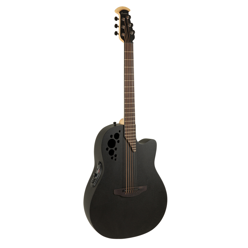 OVATION TX Elite 2078TX Deep Contour Cutaway Black Textured Акустична гітара з датчиком