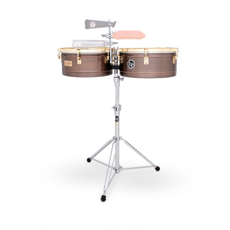 Тимбалес Latin Percussion Karl Perazzo LP257-KP Antique Bronze Plated (14"/15")