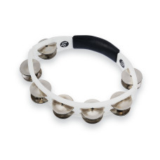 Тамбурин Latin Percussion Cyclop Hand Held LP152 Steel, white