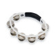 Тамбурин Latin Percussion Cyclop Hand Held LP152 Steel, white