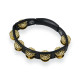 Тамбурин Latin Percussion Cyclop Hand Held LP174 Dimpled Brass, black