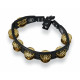 Тамбурин Latin Percussion Cyclop Mountable LP179 (2 ряди) Dimpled Brass, black