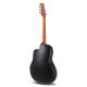 OVATION Celebrity Traditional Plus CS24P Mid Cutaway Transparent Blackburst Flame Акустична гітара з датчиком