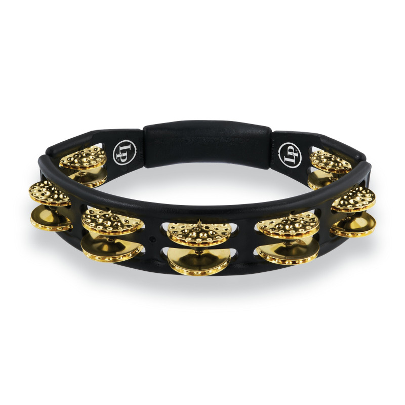 Тамбурин Latin Percussion Cyclop Hand Held LP174 Dimpled Brass, black