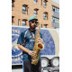 Ремінь для саксофона Neotech Saxophone Strap Soft Sax Dark Blue