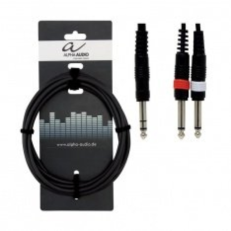 Інсертний кабель GEWA Basic Line Stereo Jack 6,3 мм/2x Mono Jack 6,3 мм (6 м)