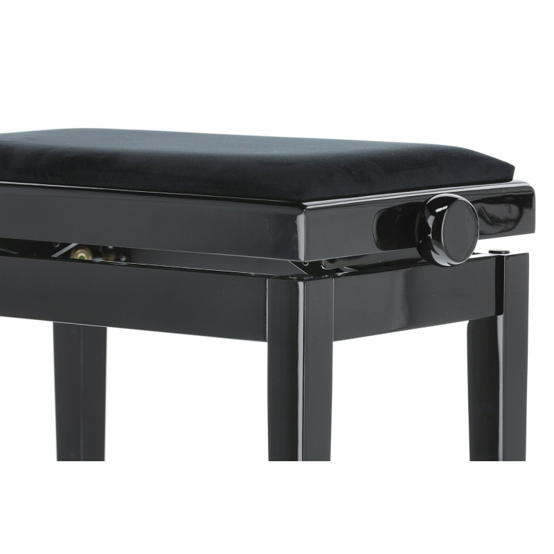 Банкетка для фортепіано GEWA Deluxe Black High Gloss
