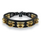 Тамбурин Latin Percussion Cyclop Mountable LP179 (2 ряди) Dimpled Brass, black