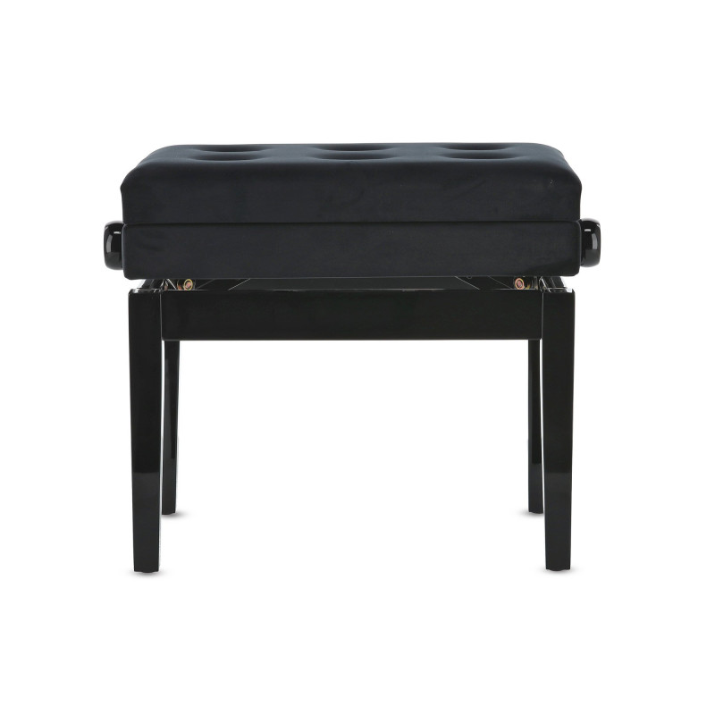 Банкетка для фортепіано GEWA Deluxe Compartment Black High Gloss