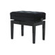 Банкетка для фортепіано GEWA Deluxe Compartment Black High Gloss