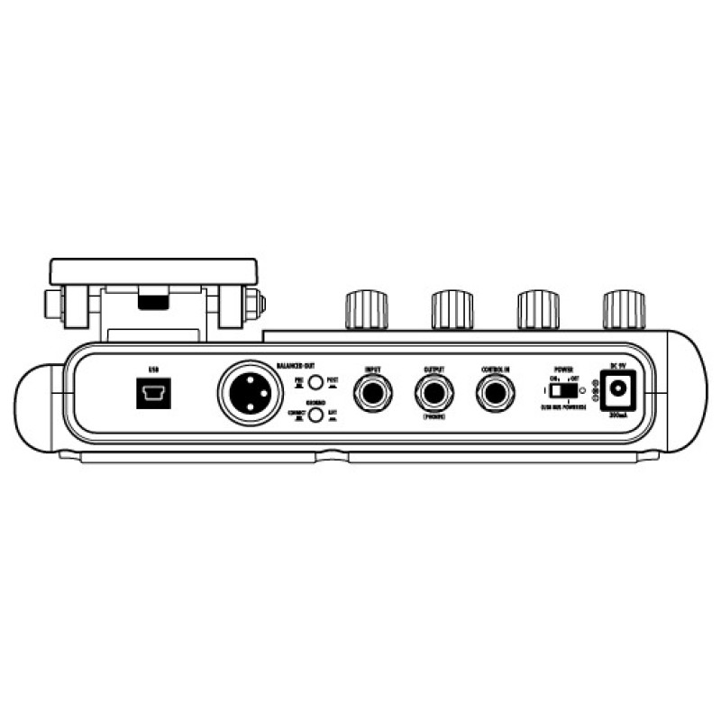 ZOOM B2.1u Процесор ефектів