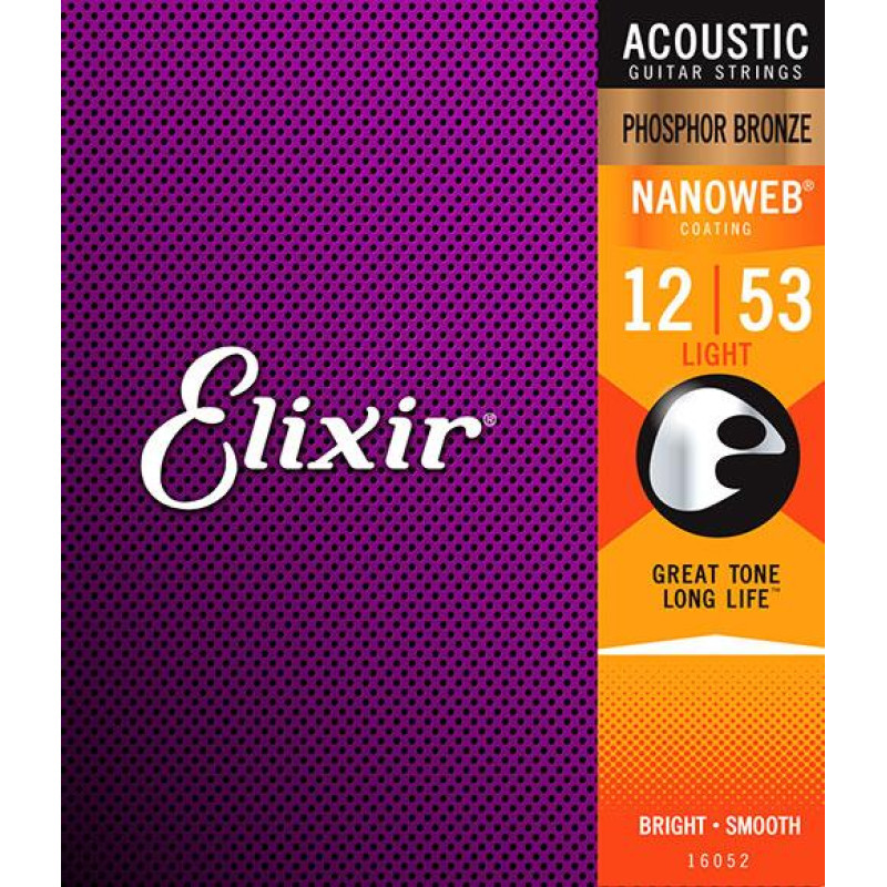ELIXIR PB NW 12 L Струни для 12-струнної акустичної гітари