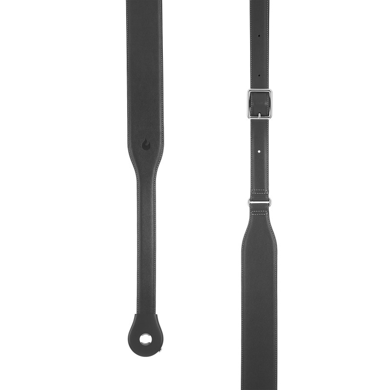 LAVA MUSIC IDEA STRAP 2 ECO LEATHER BLACK Гітарний ремінь з еко-шкіри чорний