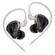 KZ AUDIO ZSX PRO BLACK NO MIC Гібридні 6-драйверні Hi-Fi IEM чорний