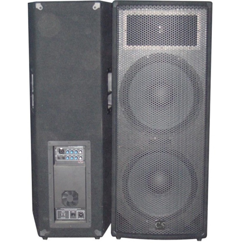 Комплект из 2-х акустических систем City Sound CS-212A-2 1000/2000 Вт