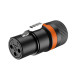Роз'єм XLR Roxtone LX3F мама низькопрофільний обертовий