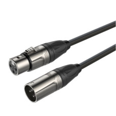 Готовый микрофонный кабель Roxtone MMXX600L3, 2x0.22 кв.мм, вн.диаметр 6 мм, 3 м