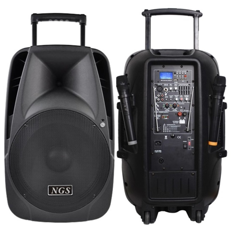Автономная активная акустическая система NGS PMQ15AVX 15", 300Вт
