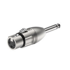 Переходник Roxtone RA2XFJM 6.3mm Jack male mono - XLR female (мама)