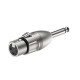 Перехідник Roxtone RA2XFJM 6.3mm Jack male mono - XLR female (мама)