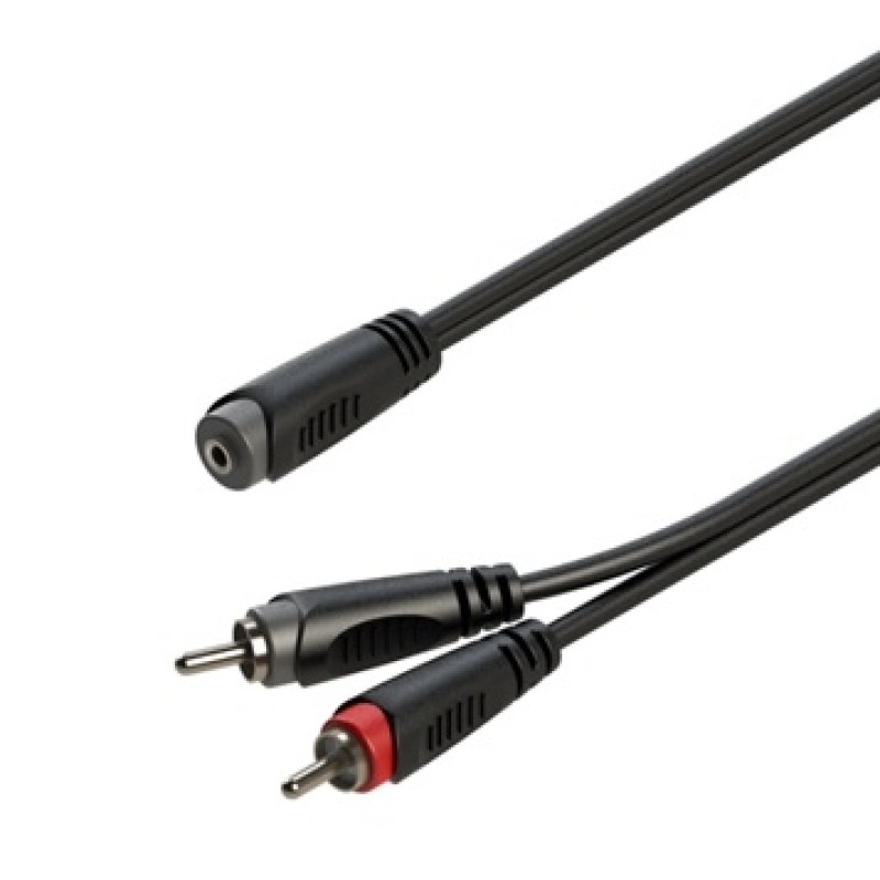 Готовий кабель Roxtone RAYC370L02, 2х1x0.14 кв. мм, вн. діаметр 4x8 мм, 0,2 м