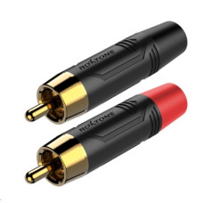 Роз'єм Roxtone RF2CS-BG RCA male (тато)