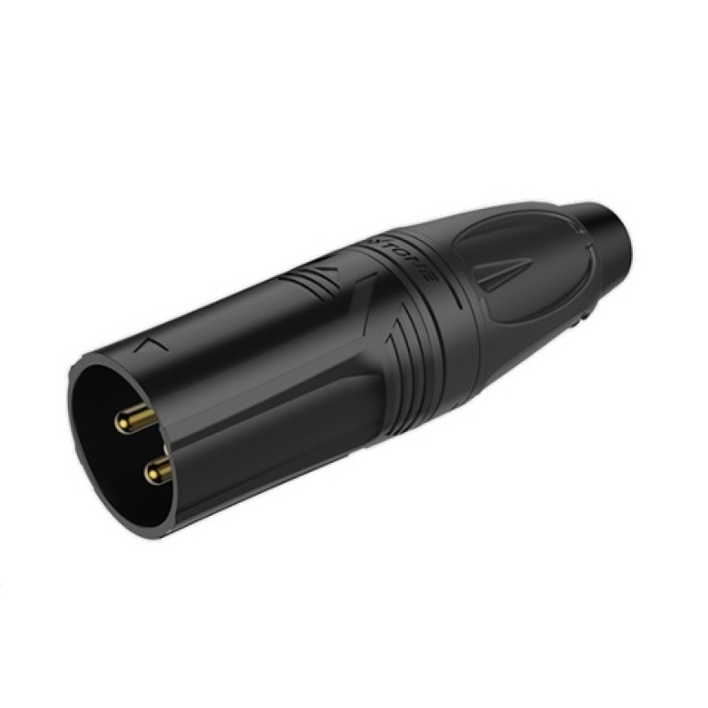 Роз'єм Roxtone RX3M-BG XLR male (тато)