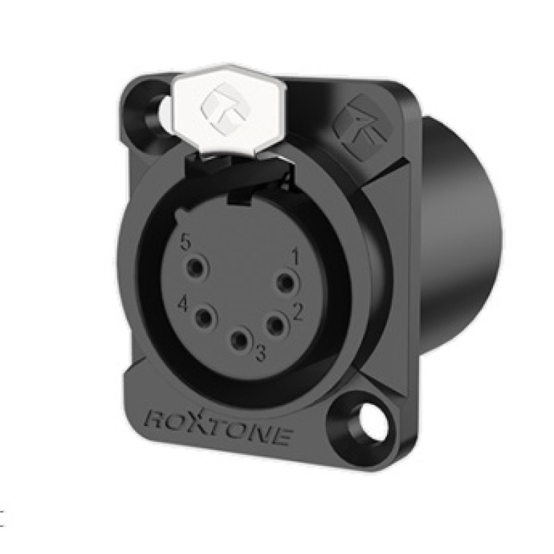 Роз'єм Roxtone RX5FDWP-BG 5-pin XLR пило-водонепроникний