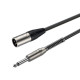 Готовый микрофонный кабель Roxtone SMXJ250L3, 2x0.22 кв.мм, вн.диаметр 6 мм, 3 м