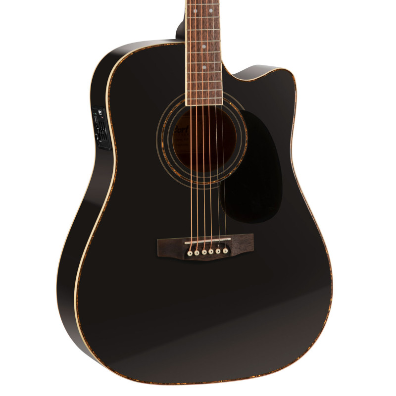 CORT AD880CE (Black) Акустична гітара