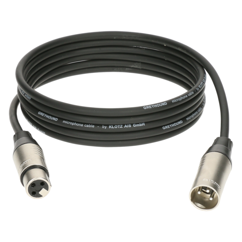 KLOTZ GREYHOUND MICROPHONE CABLE 3 M Кабель микрофонный