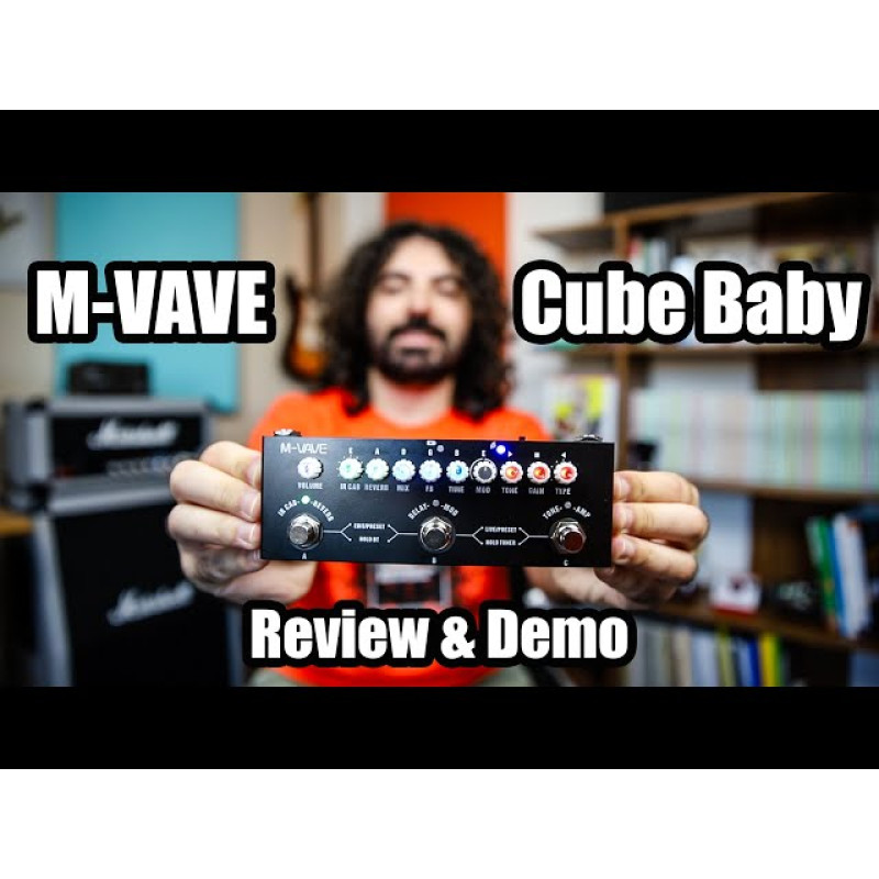 M-VAVE RS Cube Baby Компактний процесор єфектів