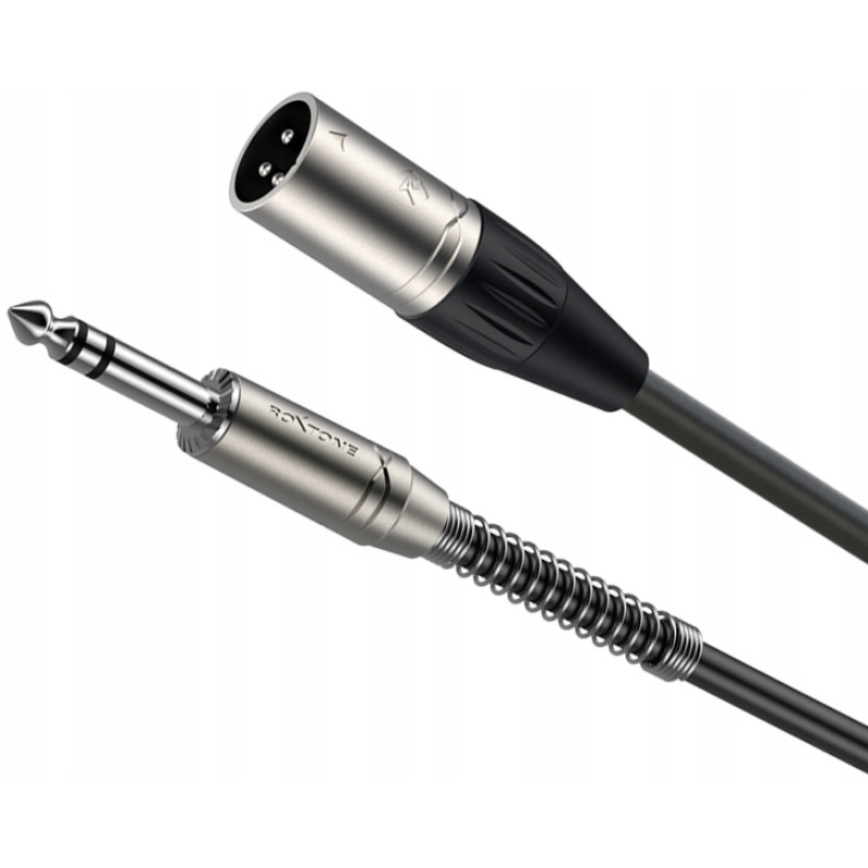 Готовий мікрофонний кабель Roxtone SMXJ260L5, 2x0.22 кв.мм, вн.діаметр 6 мм, 5 м