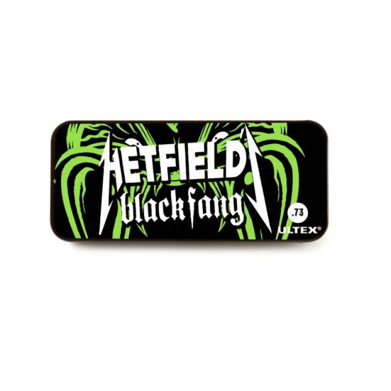 DUNLOP HETFIELD'S BLACK FANG PICK TIN .73MM Медіатори