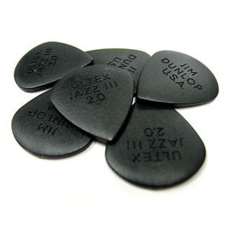 DUNLOP ULTEX JAZZ III PICK 2.0MM Медіатори