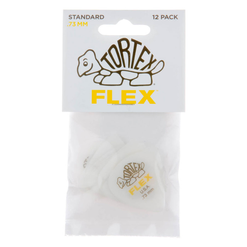 DUNLOP TORTEX FLEX STANDARD PICK .73MM Медіатори