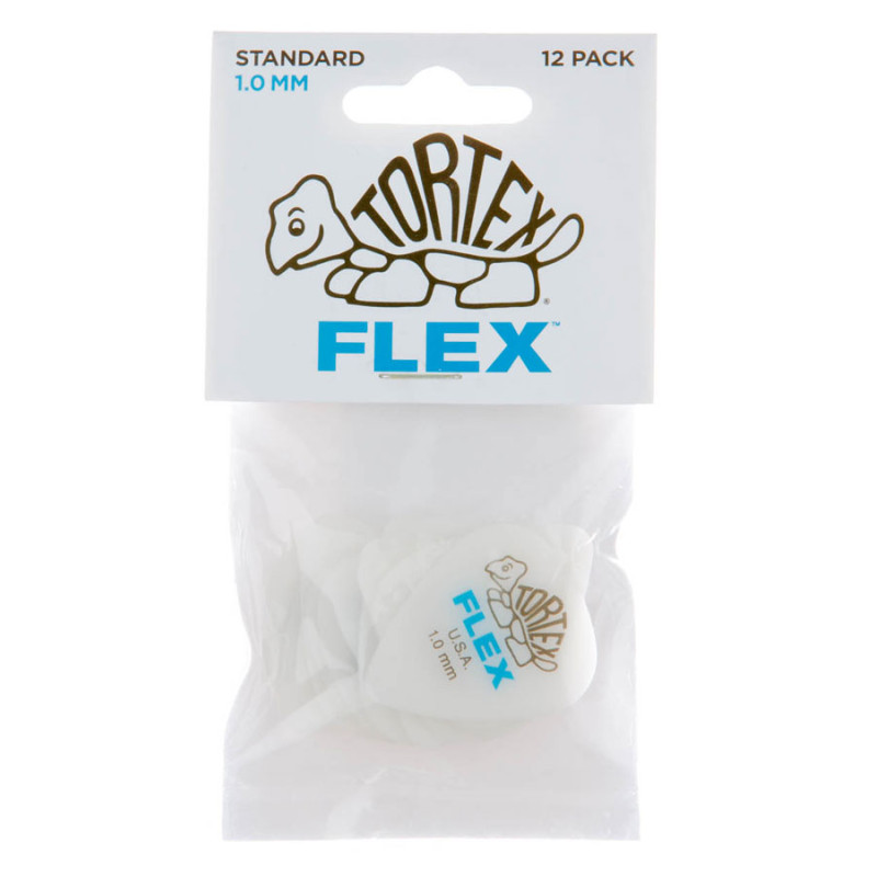 DUNLOP TORTEX FLEX STANDARD PICK 1.0MM Медіатори