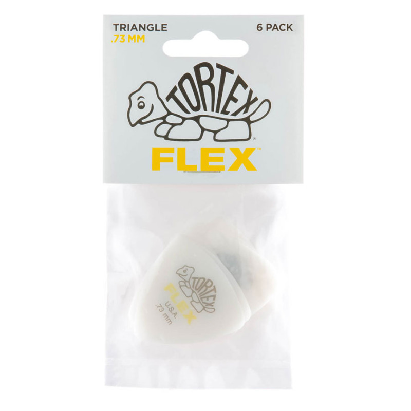DUNLOP TORTEX FLEX TRIANGLE PICK .73MM Медіатори