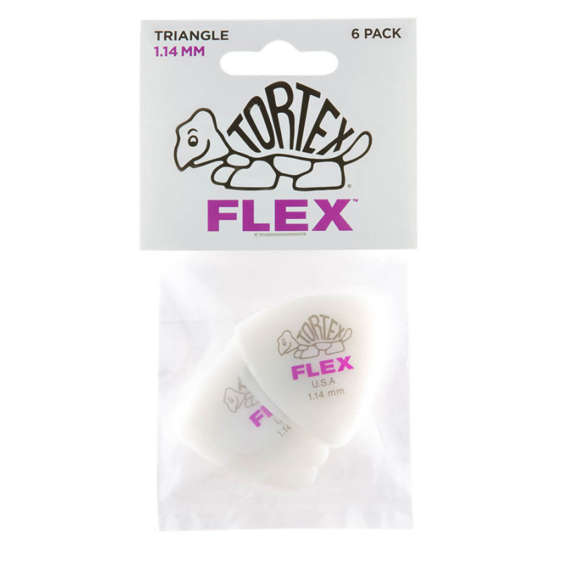 DUNLOP TORTEX FLEX TRIANGLE PICK 1.14M Медіатори