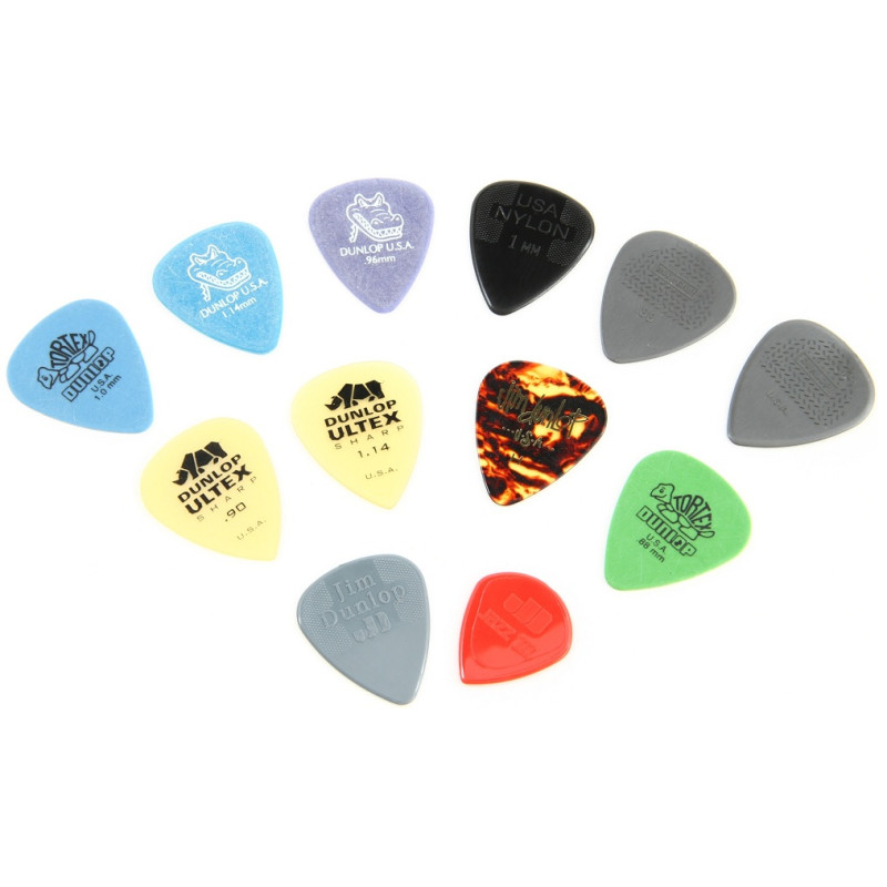 DUNLOP GUITAR PICK MD/HV VARIETY PACK Медіатори