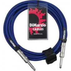 DIMARZIO EP1715SS Instrument Cable 4.5m (Electric Blue)