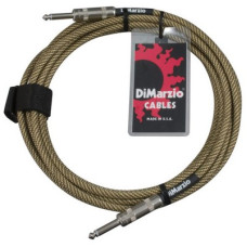DIMARZIO EP1715SS Instrument Cable 4.5m (Vintage Tweed)