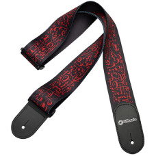 DIMARZIO STEVE VAI PRINT - ART STRAP BLACK