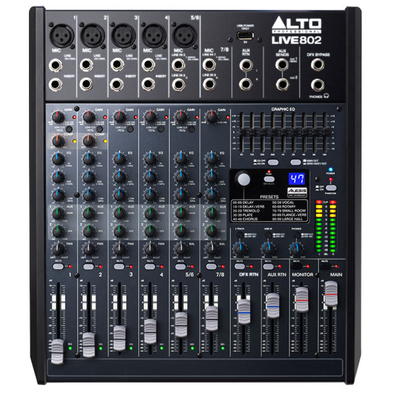 ALTO PROFESSIONAL Live 802 Мікшерний пульт